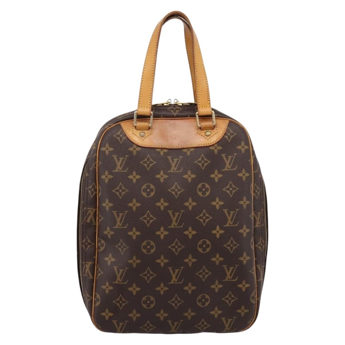 LOUIS VUITTON Monogram Excursion Hand Bag M41450 LV Auth 197498