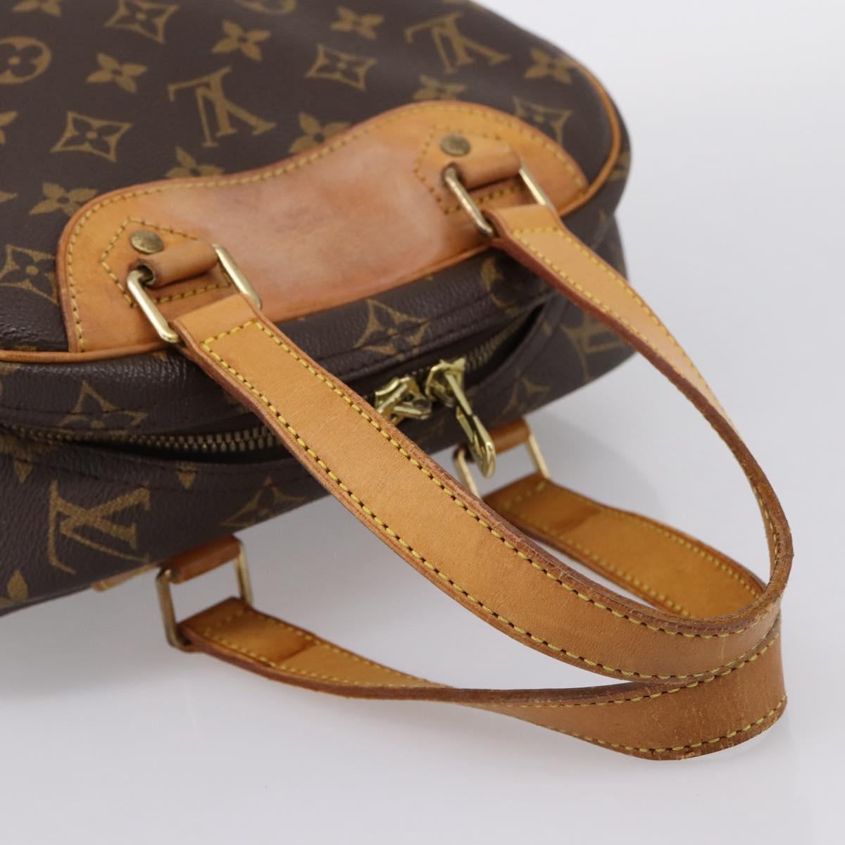 LOUIS VUITTON Monogram Excursion Hand Bag M41450 LV Auth 197498