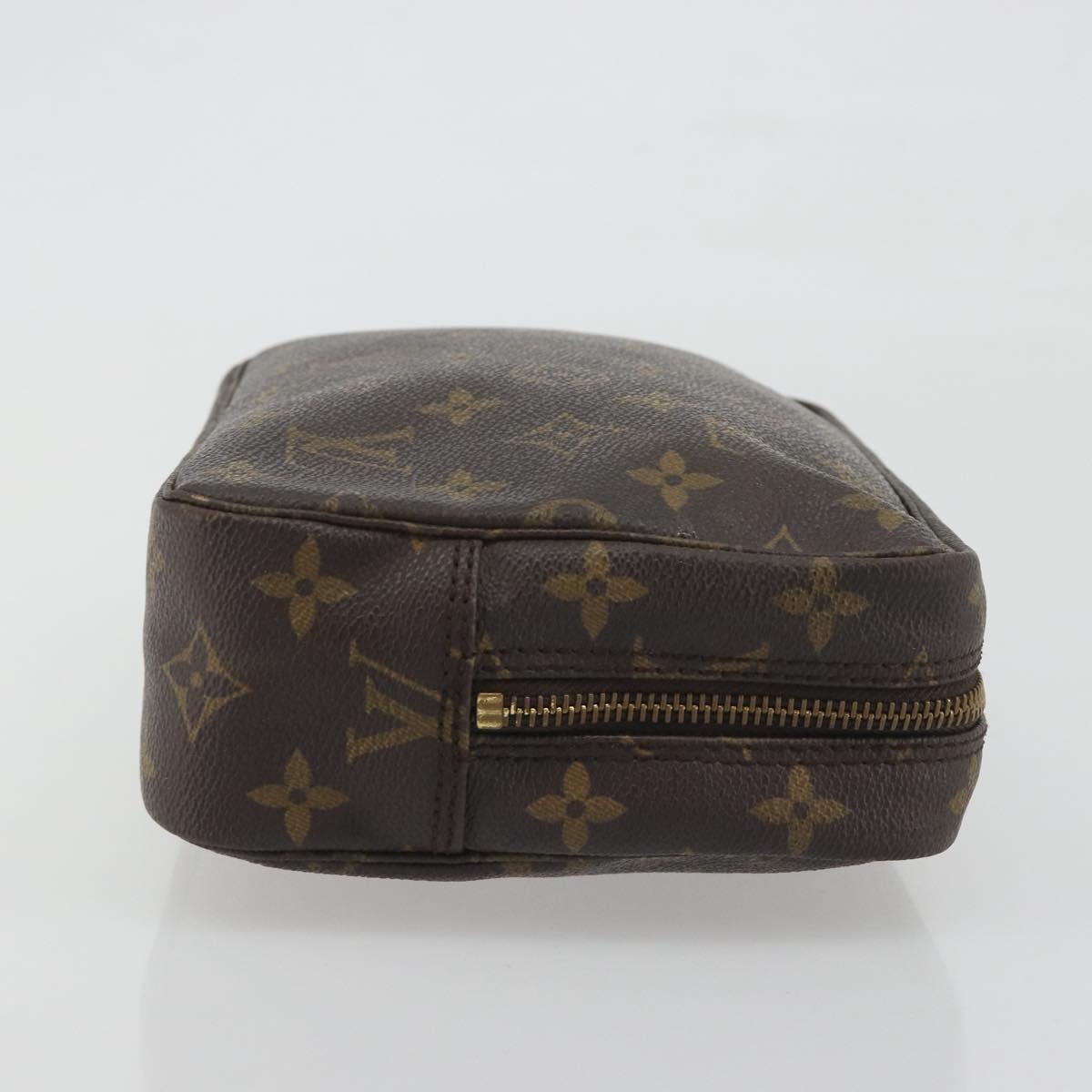 LOUIS VUITTON Monogram Trousse Toilette 28 Clutch Bag M47522 LV Auth 197503