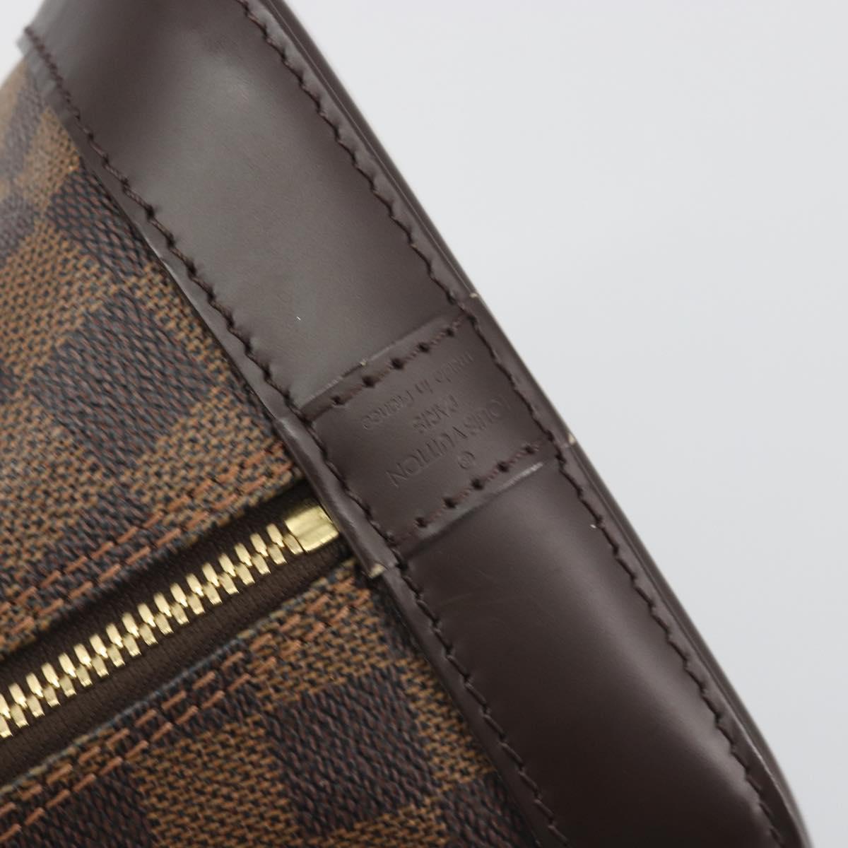 LOUIS VUITTON Damier Ebene Alma Hand Bag N51131 LV Auth 197507A