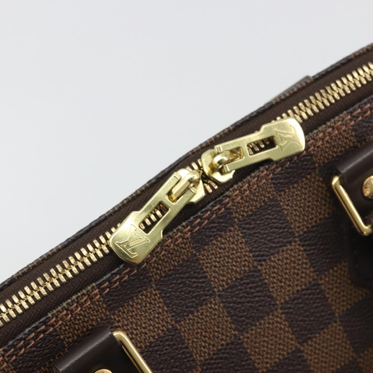 LOUIS VUITTON Damier Ebene Alma Hand Bag N51131 LV Auth 197507A
