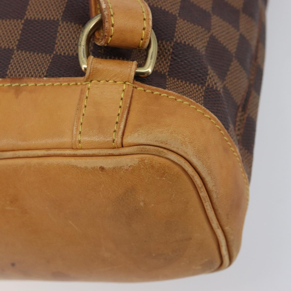 LOUIS VUITTON Damier Ebene Arlucan Backpack N99038 LV Auth 197509