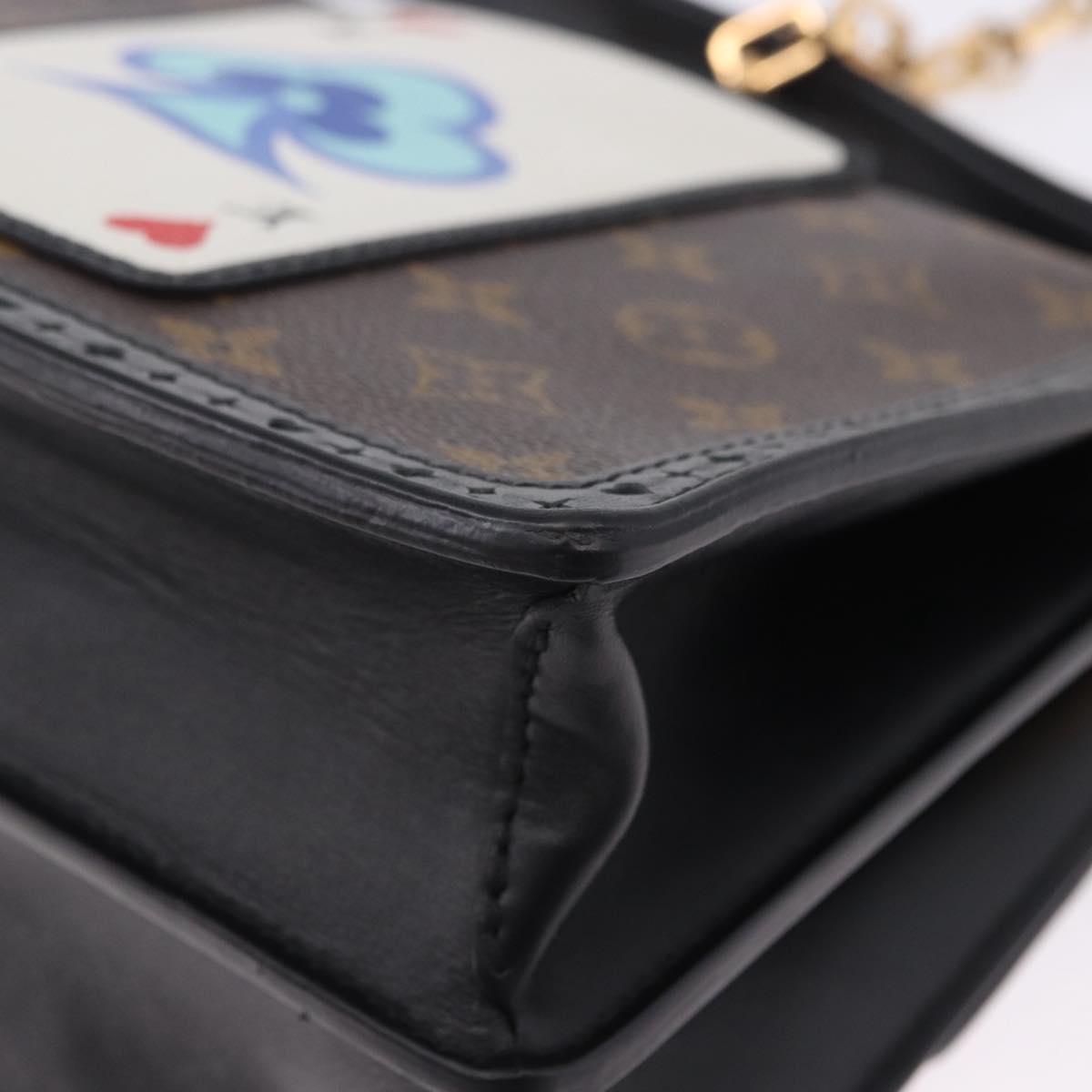 LOUIS VUITTON Monogram Game On Dauphine MM Shoulder Bag M57448 LV Auth 197519M