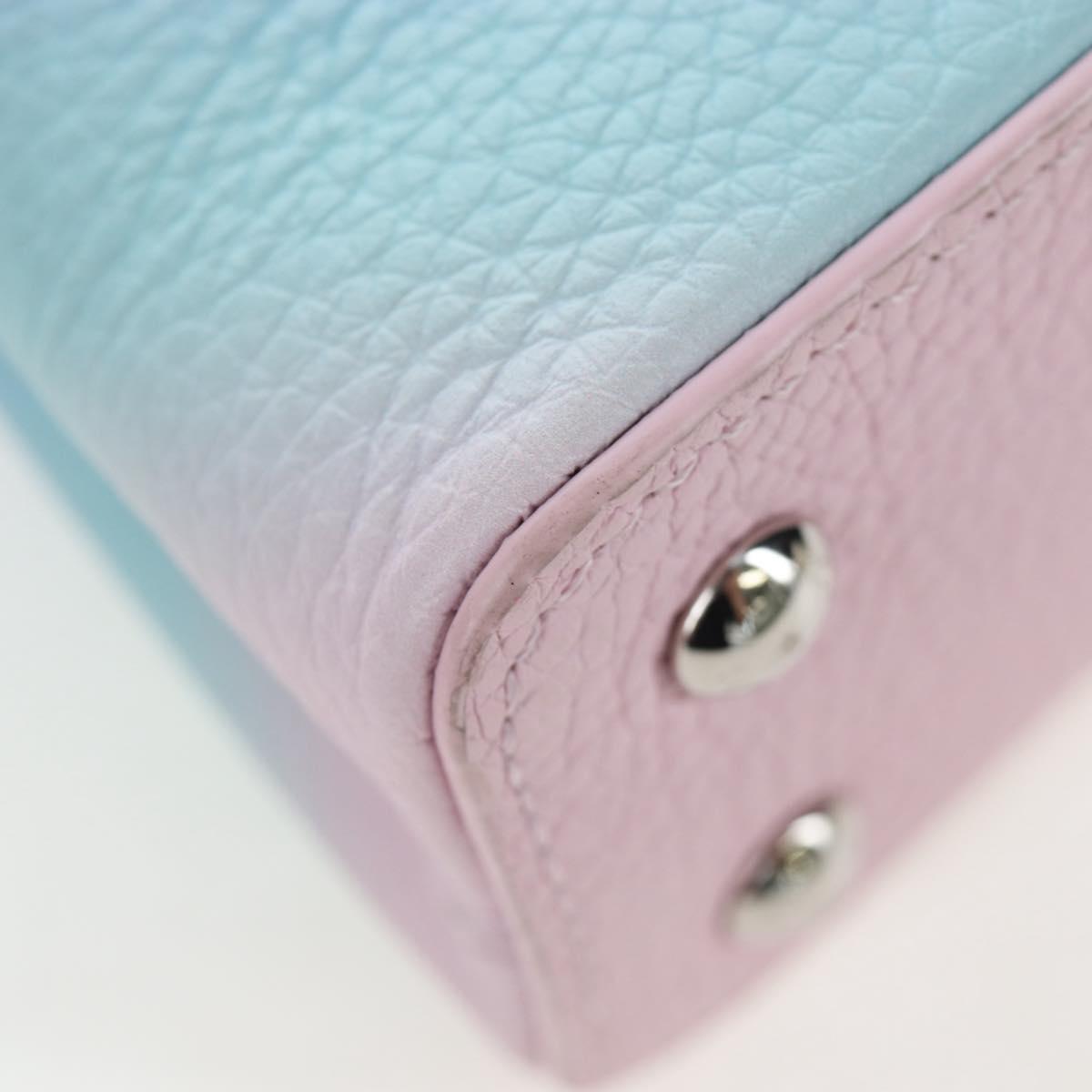 LOUIS VUITTON Capucine Mini Taurillon Clemence Multicolor M57503 Auth 197521SM