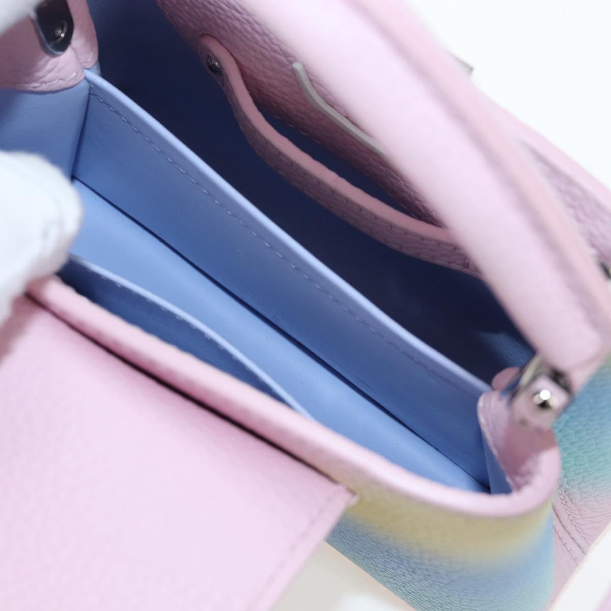 LOUIS VUITTON Capucine Mini Taurillon Clemence Multicolor M57503 Auth 197521SM