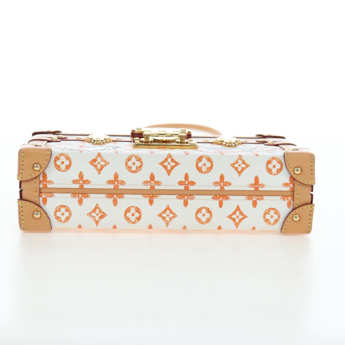 LOUIS VUITTON Catgram Petite Mar Shoulder Bag White M44407 LV Auth 197522SM
