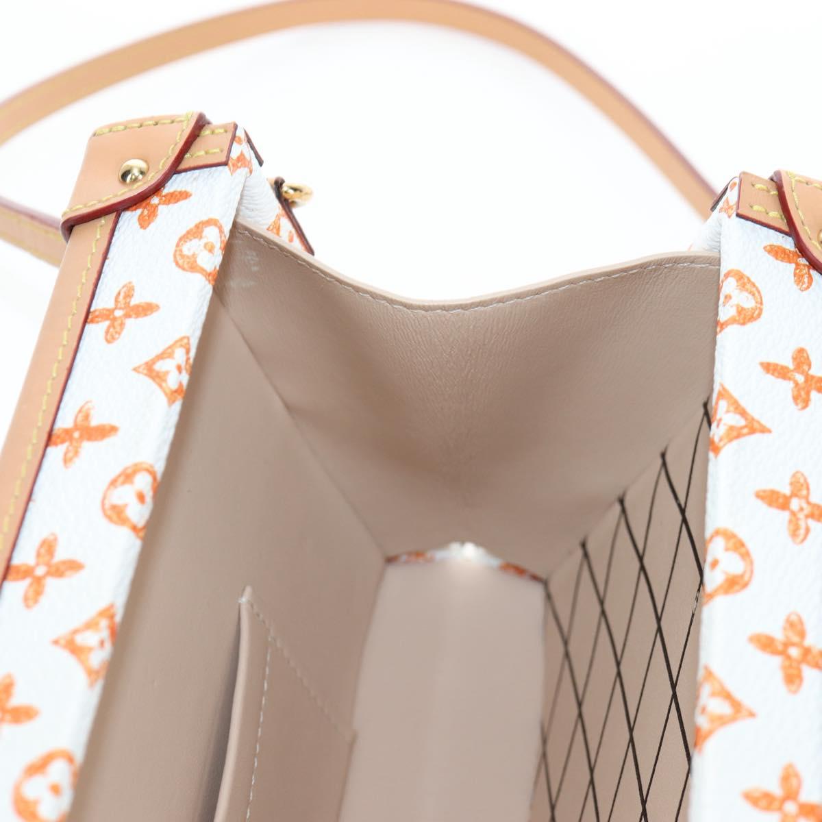 LOUIS VUITTON Catgram Petite Mar Shoulder Bag White M44407 LV Auth 197522SM
