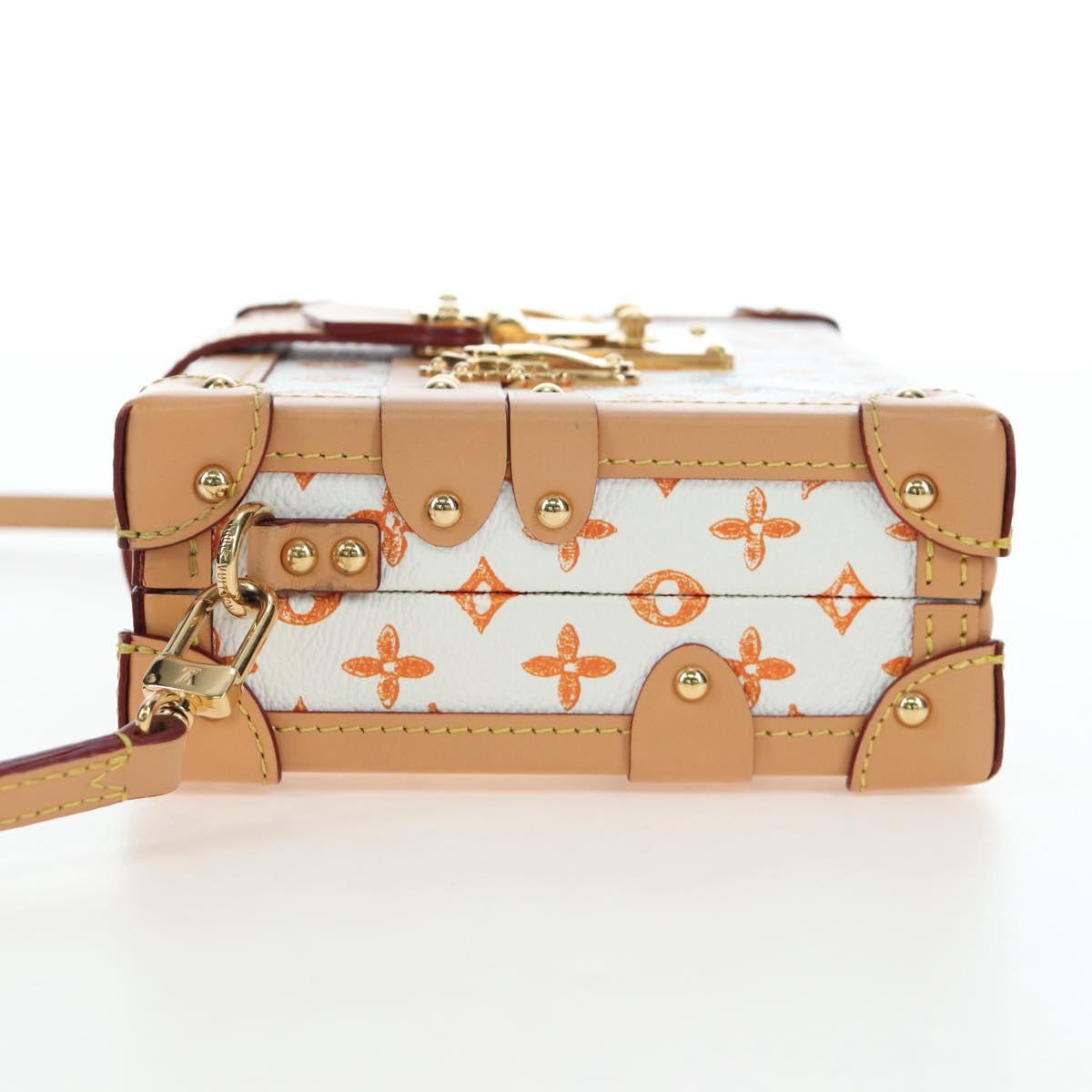 LOUIS VUITTON Catgram Petite Mar Shoulder Bag White M44407 LV Auth 197522SM