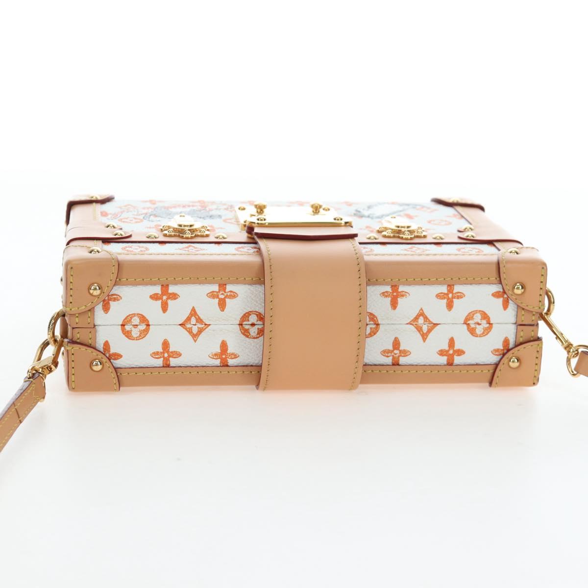 LOUIS VUITTON Catgram Petite Mar Shoulder Bag White M44407 LV Auth 197522SM
