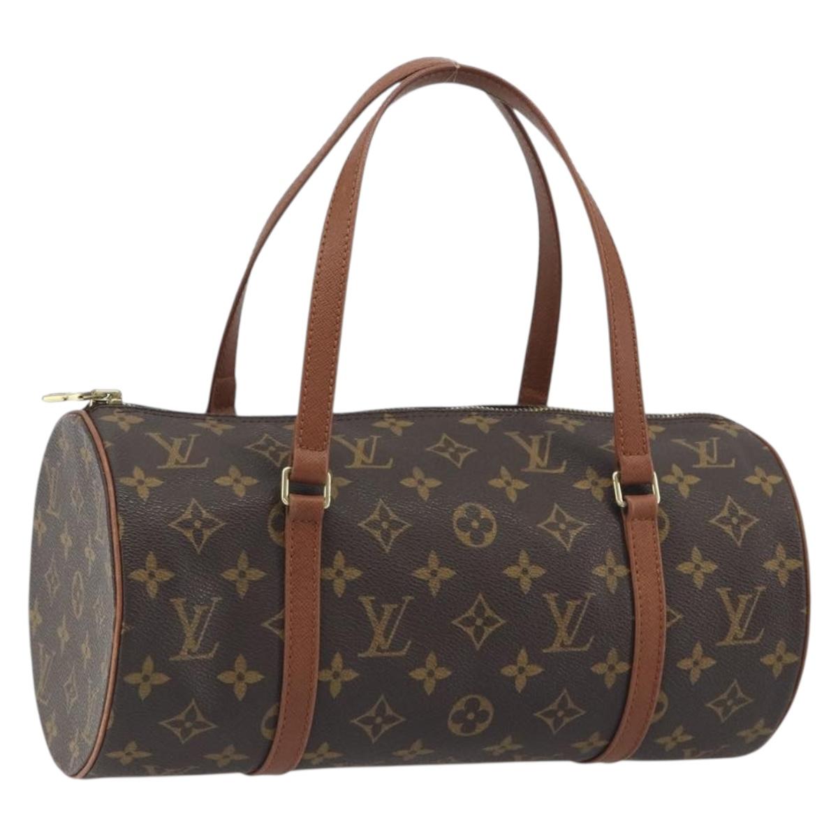 LOUIS VUITTON Monogram Papillon 30 Hand Bag M51385 LV Auth 197525A