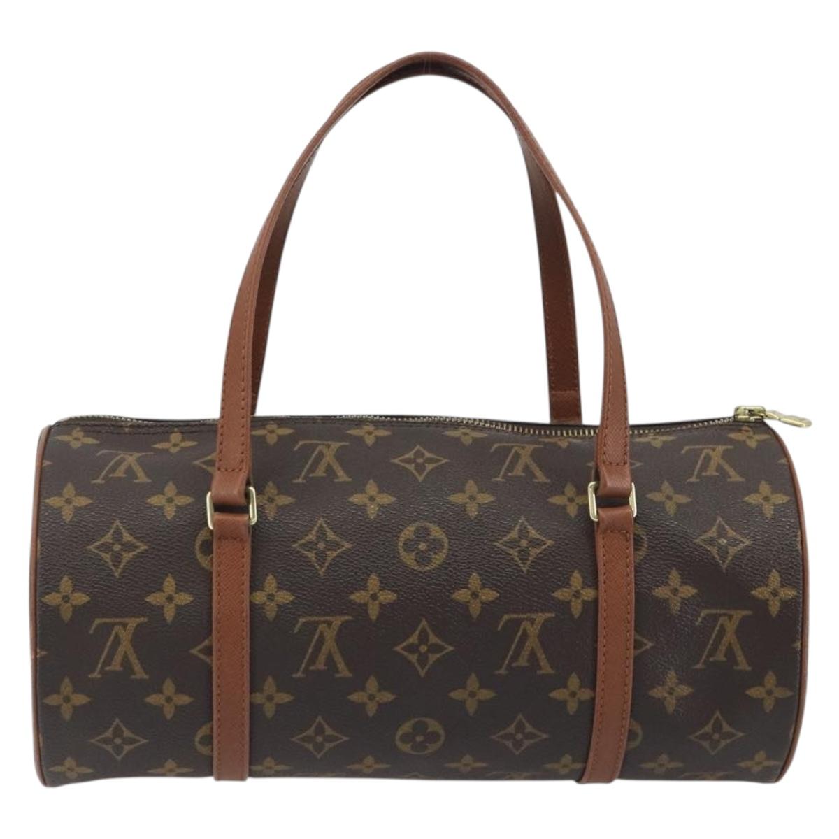 LOUIS VUITTON Monogram Papillon 30 Hand Bag M51385 LV Auth 197525A