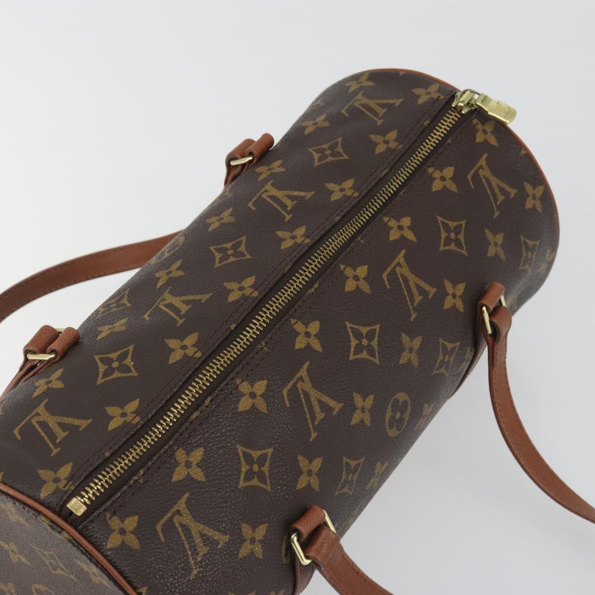 LOUIS VUITTON Monogram Papillon 30 Hand Bag M51385 LV Auth 197525A