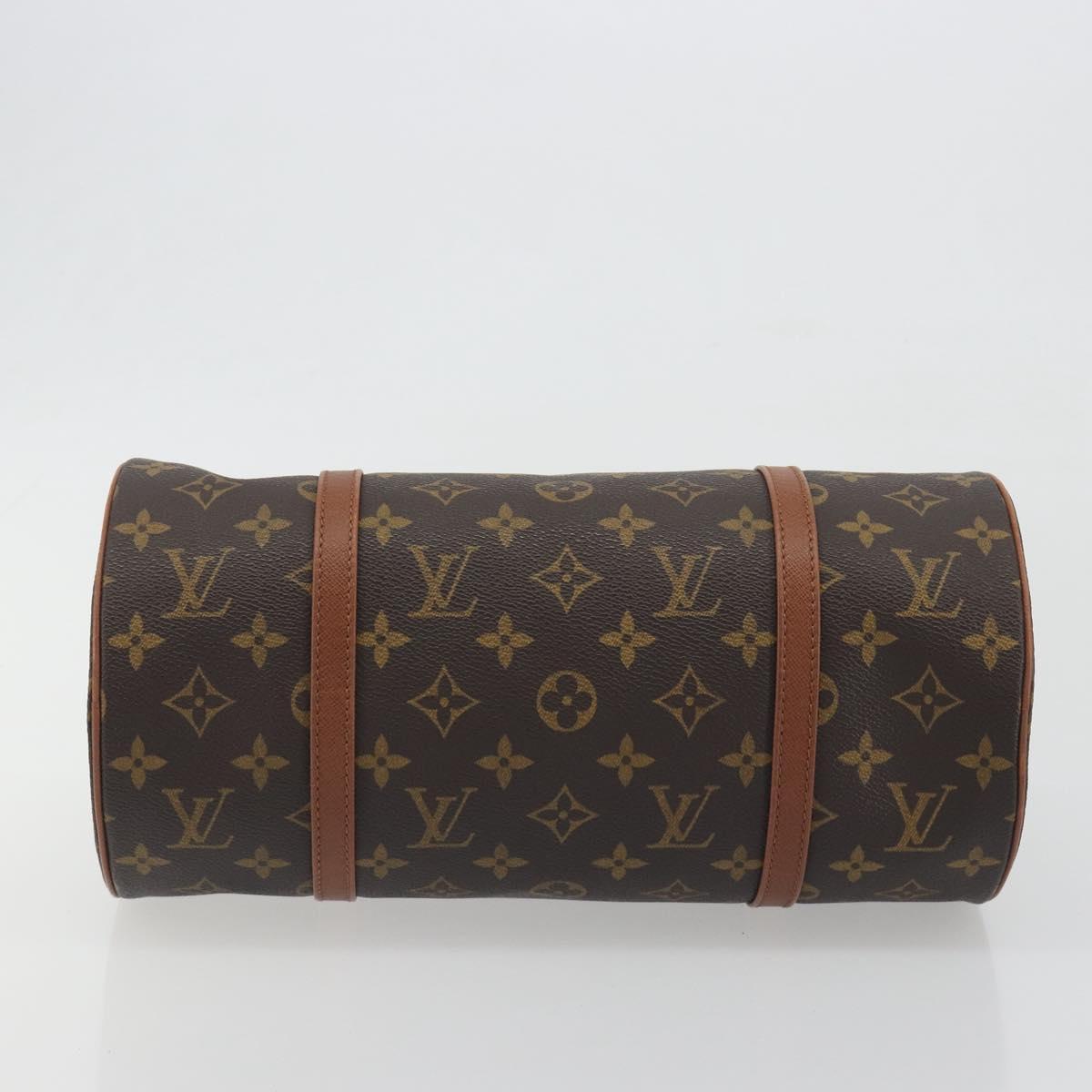 LOUIS VUITTON Monogram Papillon 30 Hand Bag M51385 LV Auth 197525A