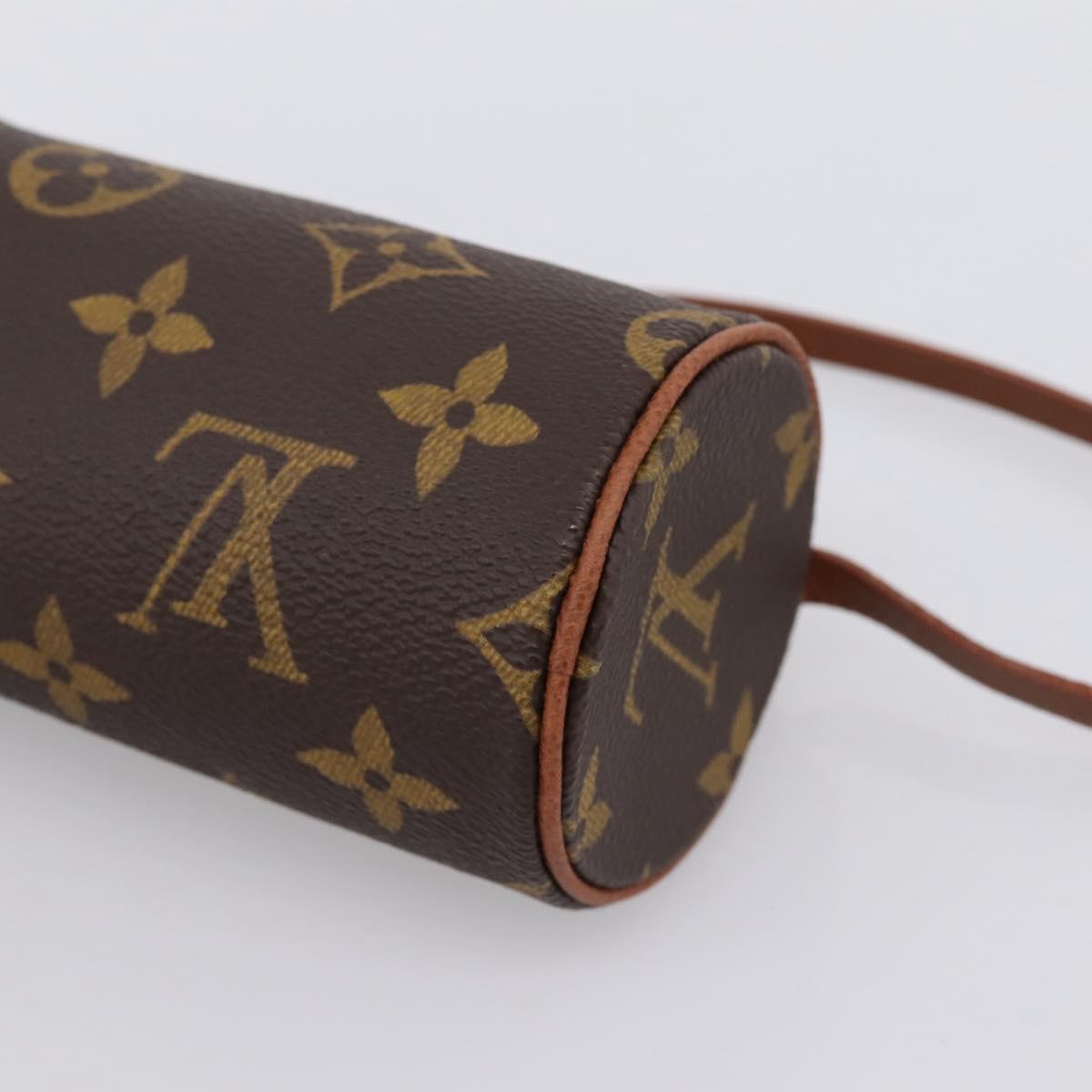 LOUIS VUITTON Monogram Papillon Pouch LV Auth 197526A