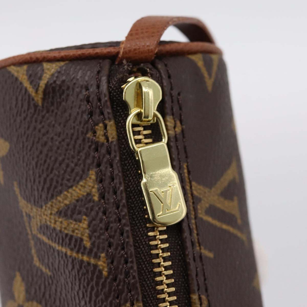 LOUIS VUITTON Monogram Papillon Pouch LV Auth 197526A
