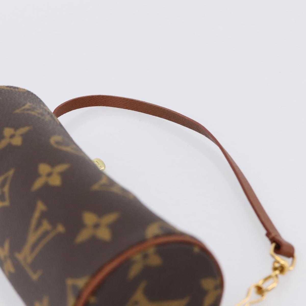 LOUIS VUITTON Monogram Papillon Pouch LV Auth 197526A