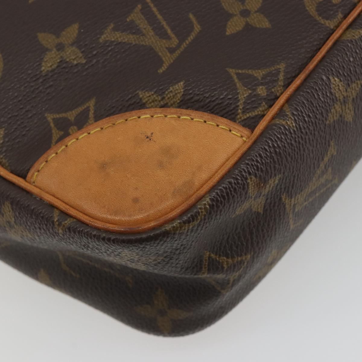 LOUIS VUITTON Monogram Compiegne 28 Clutch Bag M51845 LV Auth 197527