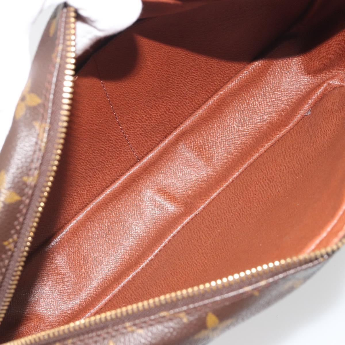LOUIS VUITTON Monogram Compiegne 28 Clutch Bag M51845 LV Auth 197527