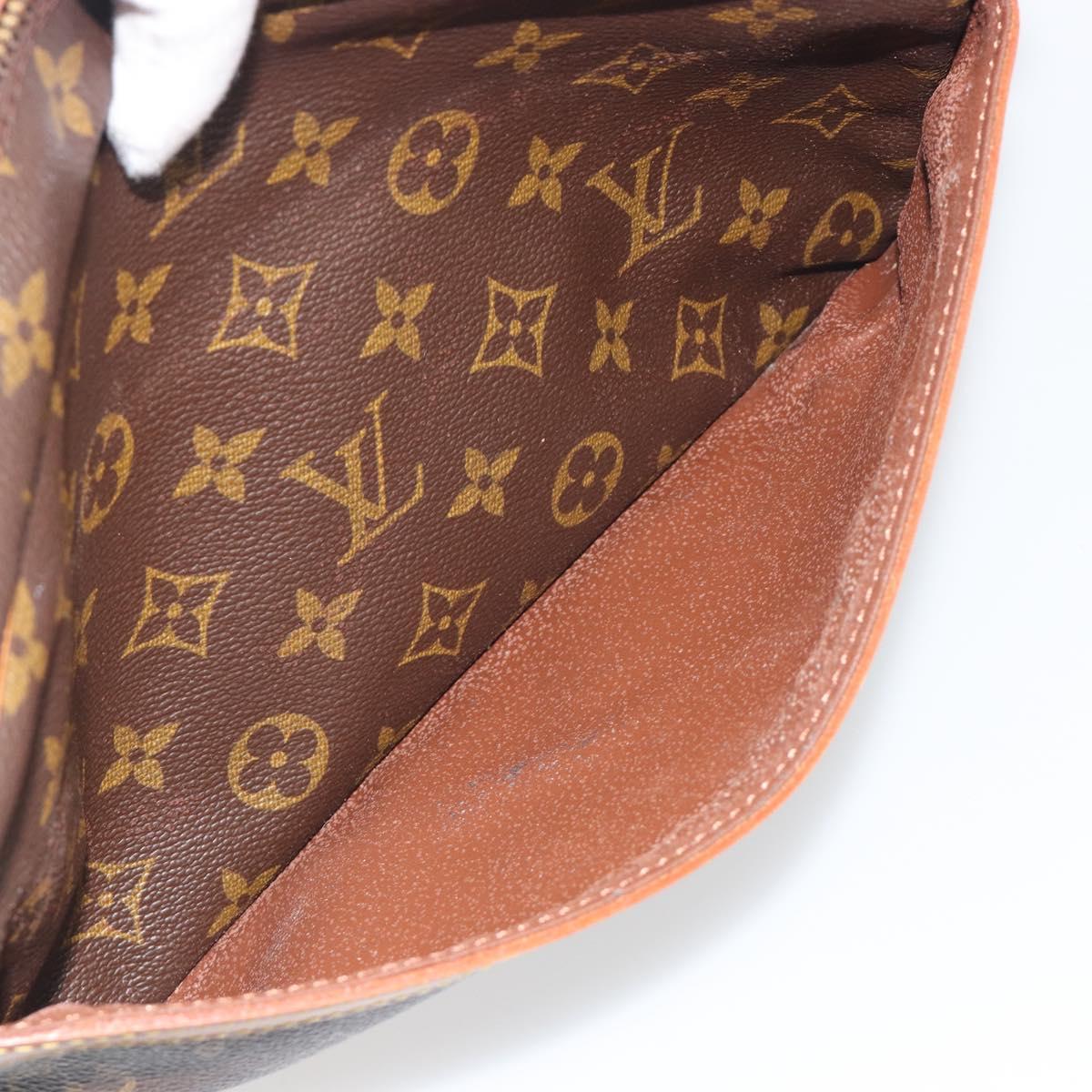 LOUIS VUITTON Monogram Compiegne 28 Clutch Bag M51845 LV Auth 197527