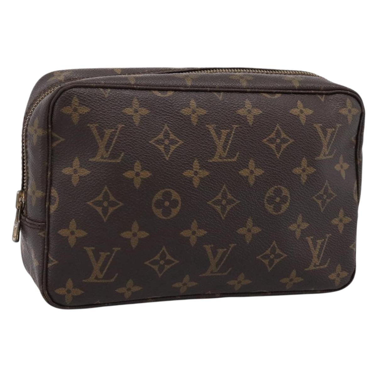 LOUIS VUITTON Monogram Trousse Toilette 23 Clutch Bag M47524 LV Auth 197528