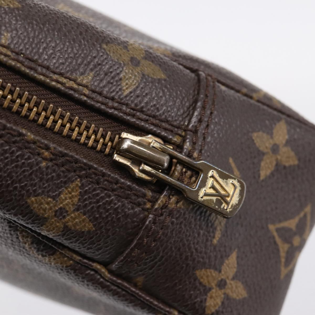 LOUIS VUITTON Monogram Trousse Toilette 23 Clutch Bag M47524 LV Auth 197528