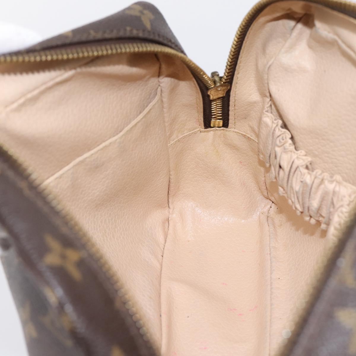 LOUIS VUITTON Monogram Trousse Toilette 23 Clutch Bag M47524 LV Auth 197528
