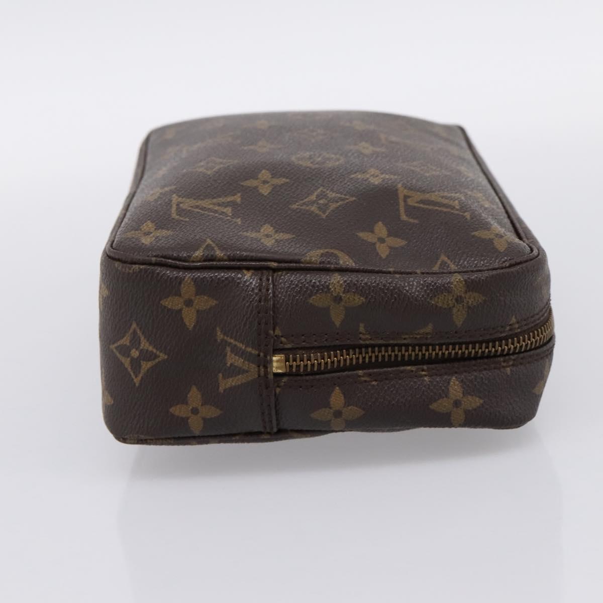 LOUIS VUITTON Monogram Trousse Toilette 23 Clutch Bag M47524 LV Auth 197528