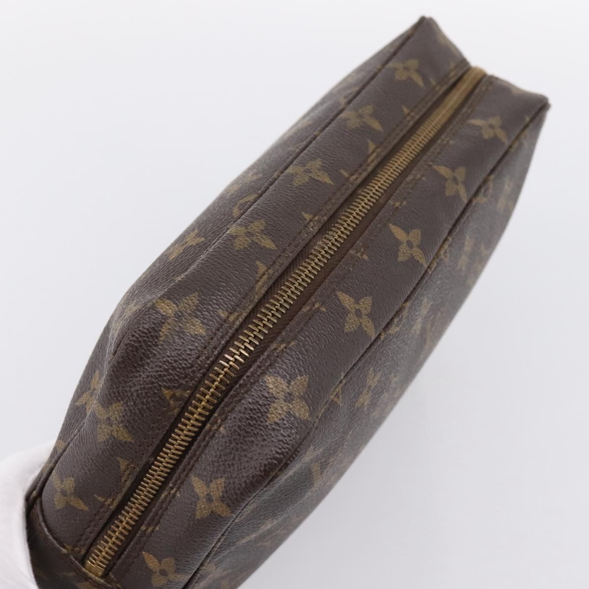 LOUIS VUITTON Monogram Trousse Toilette 23 Clutch Bag M47524 LV Auth 197528
