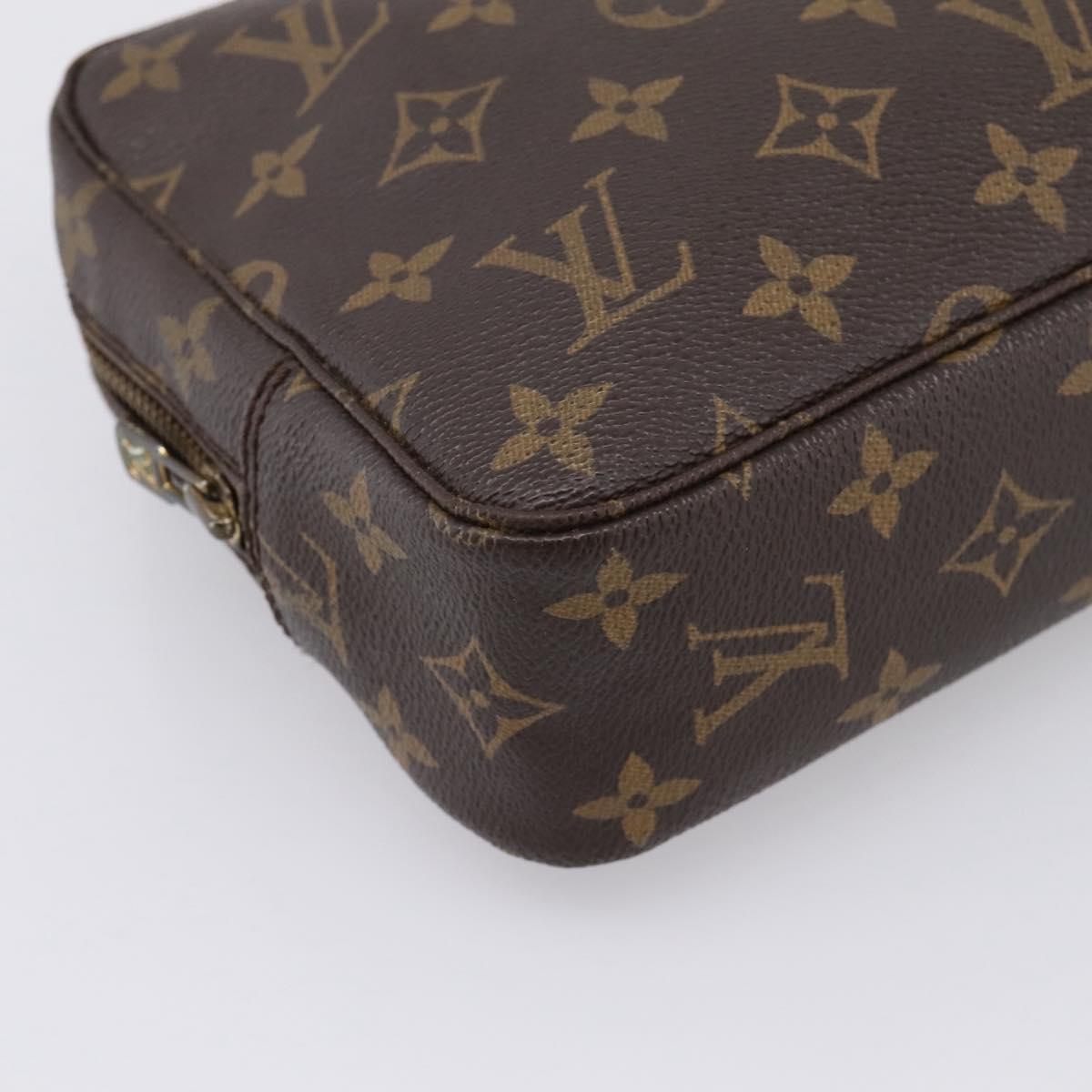 LOUIS VUITTON Monogram Trousse Toilette 23 Clutch Bag M47524 LV Auth 197528