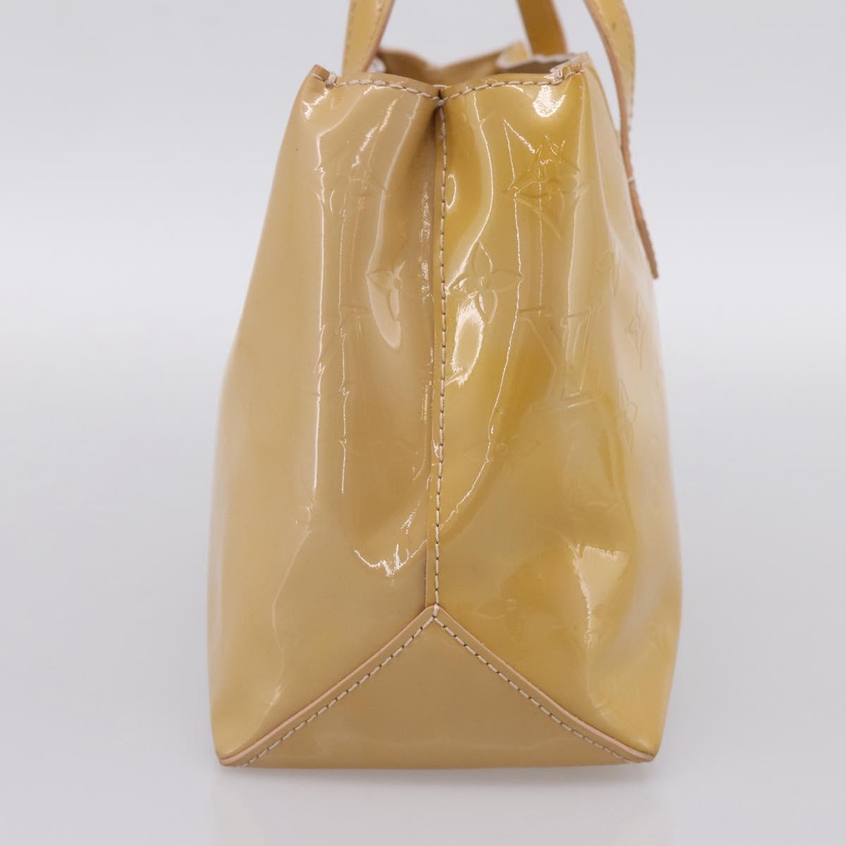 LOUIS VUITTON Monogram Vernis Wilshire PM Rose Flow Lantern M91642 Auth 197533