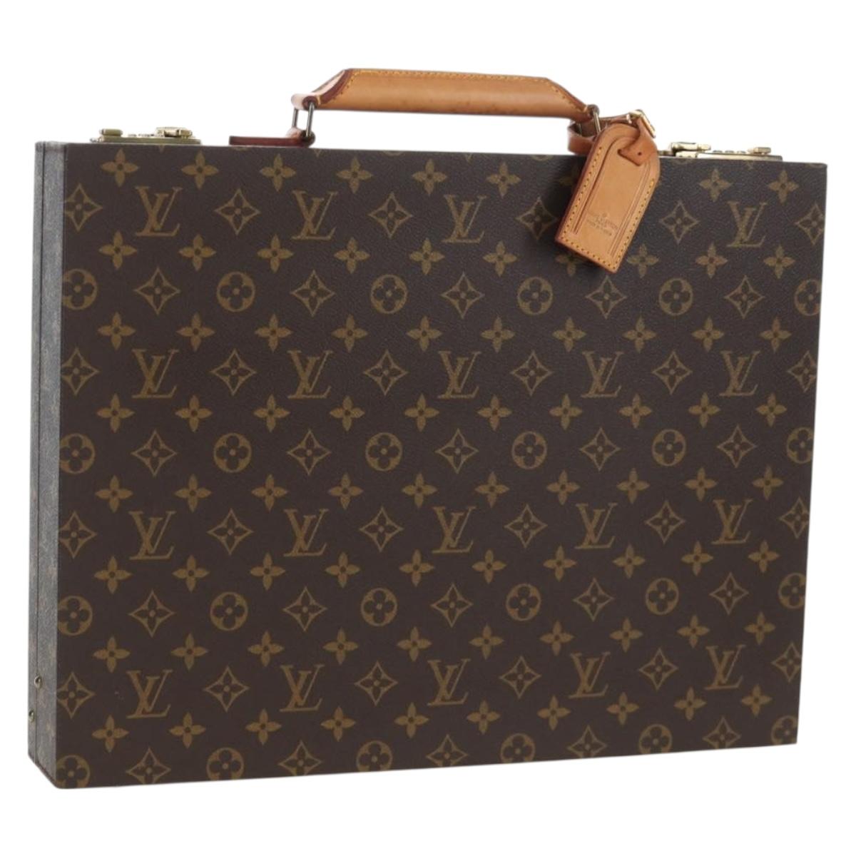 LOUIS VUITTON Monogram Crusher Business Bag M53122 LV Auth 197534V