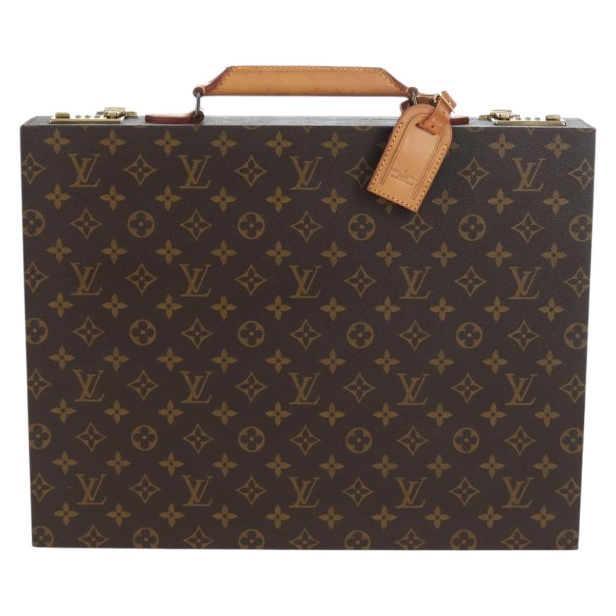 LOUIS VUITTON Monogram Crusher Business Bag M53122 LV Auth 197534V