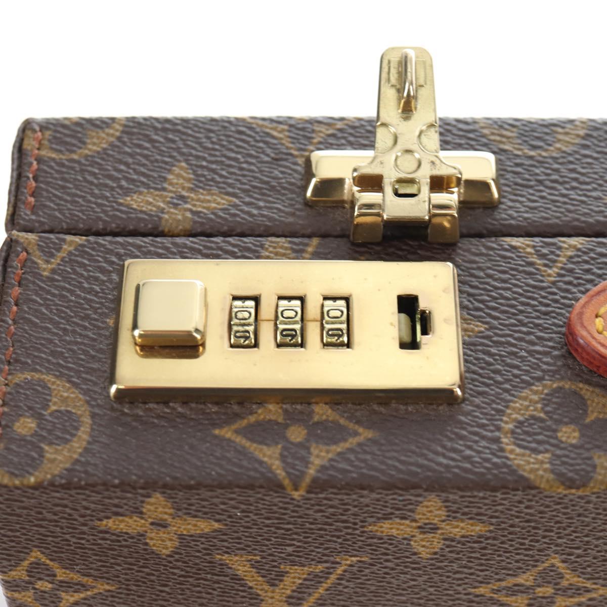 LOUIS VUITTON Monogram Crusher Business Bag M53122 LV Auth 197534V