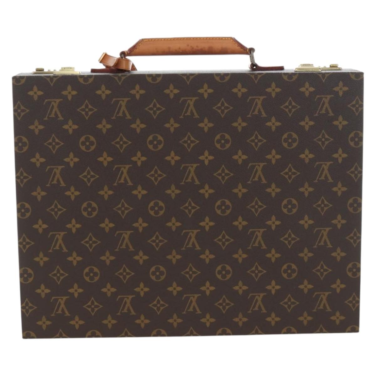 LOUIS VUITTON Monogram Crusher Business Bag M53122 LV Auth 197534V