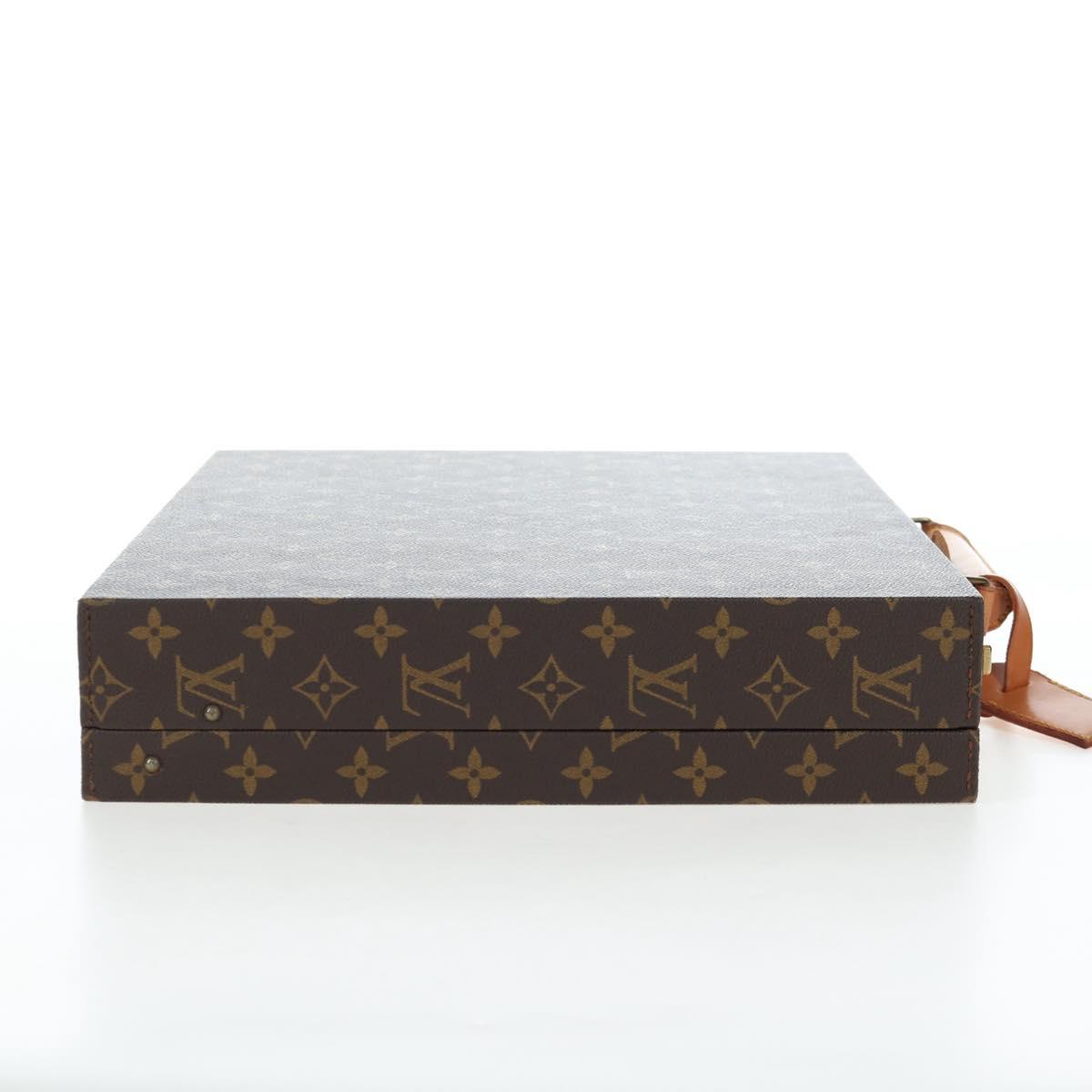 LOUIS VUITTON Monogram Crusher Business Bag M53122 LV Auth 197534V