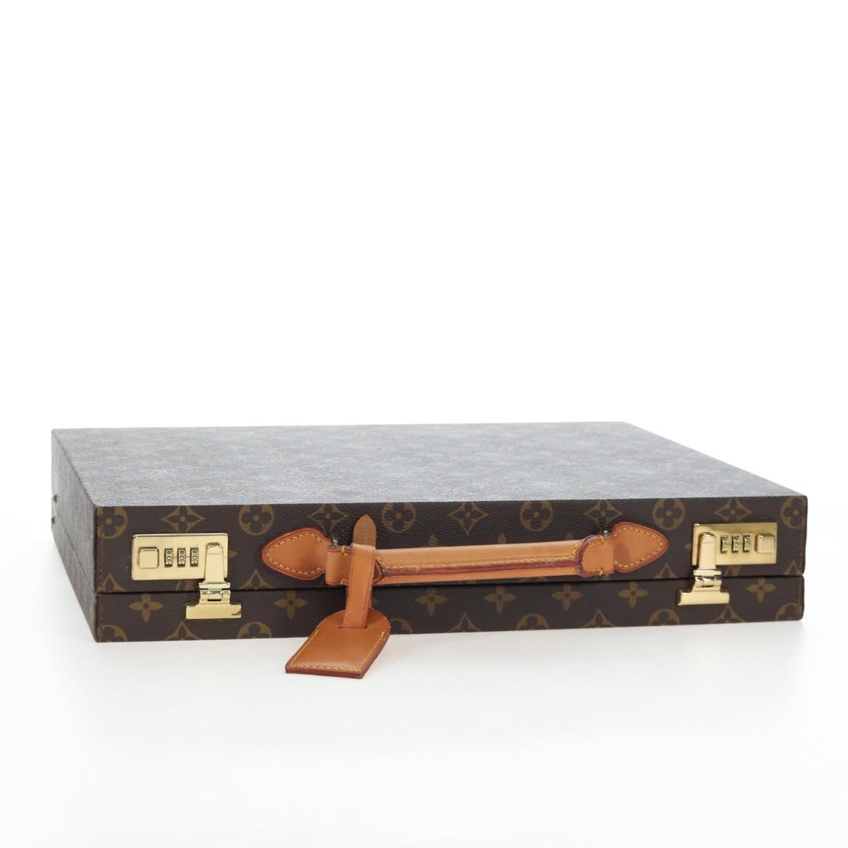 LOUIS VUITTON Monogram Crusher Business Bag M53122 LV Auth 197534V