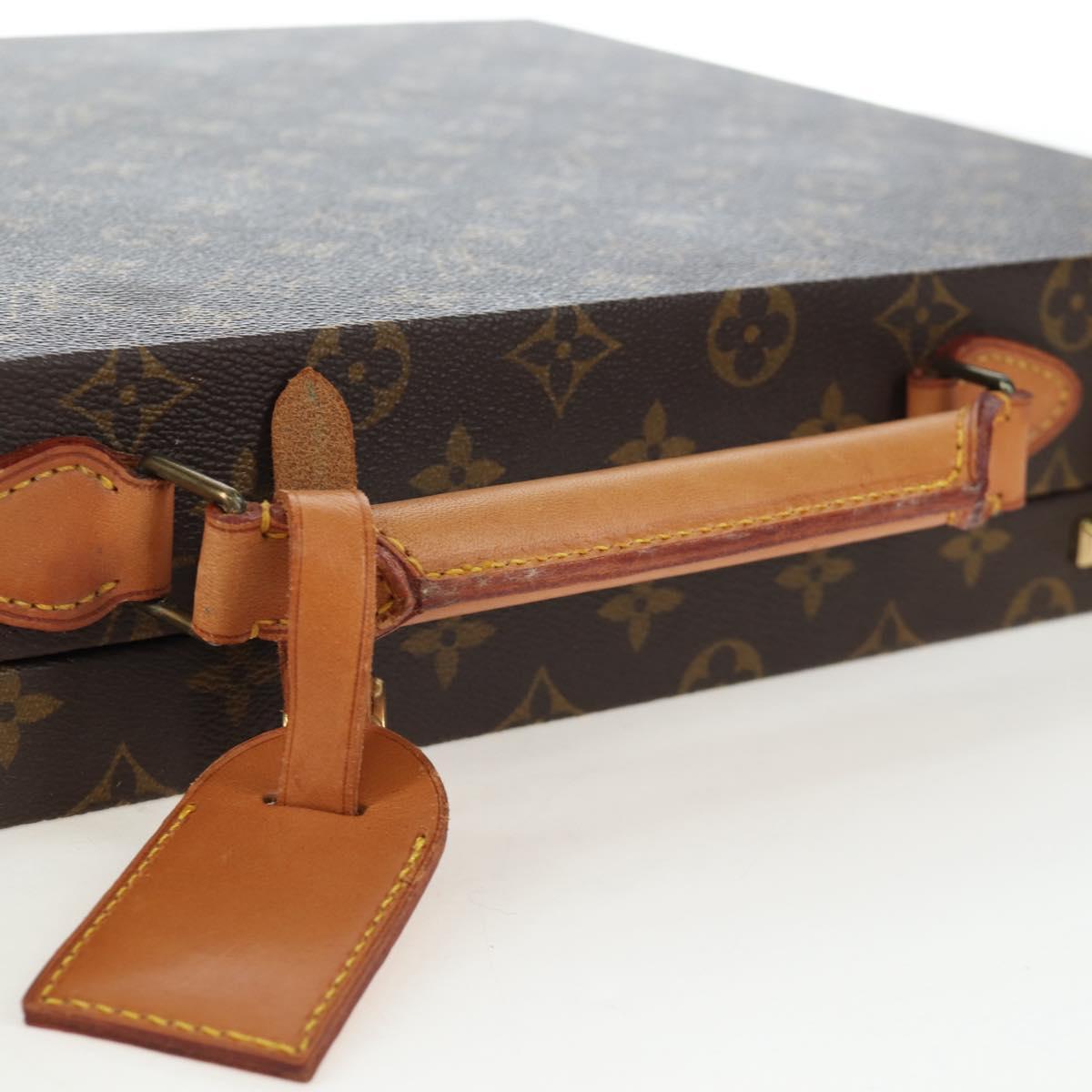 LOUIS VUITTON Monogram Crusher Business Bag M53122 LV Auth 197534V
