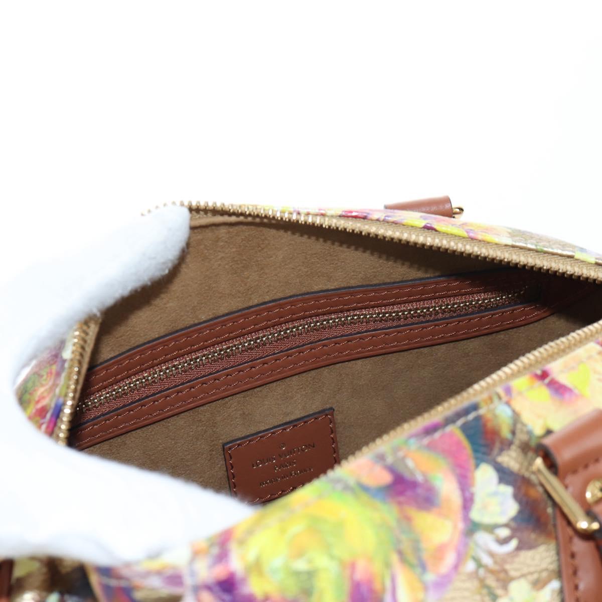 LOUIS VUITTON LV Garden Speedy Bandouliere 25 Bag Beige M21317 LV Auth 197535SM