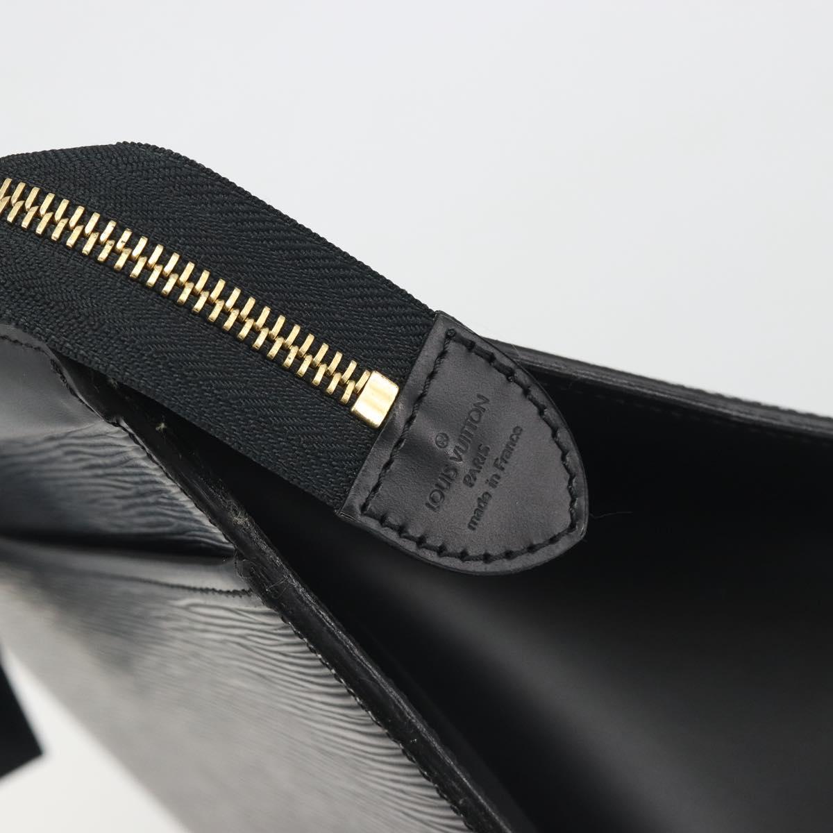 LOUIS VUITTON Epi Riviera Hand Bag Black M48182 LV Auth 197536