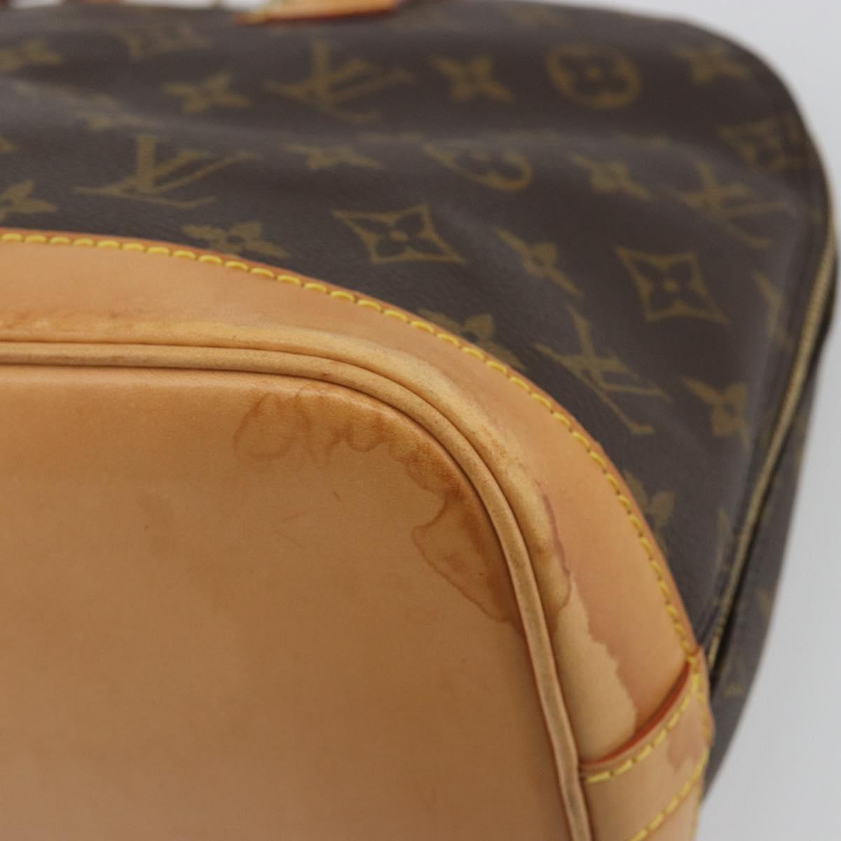 LOUIS VUITTON Monogram Alma PM Hand Bag M53151 LV Auth 197537A