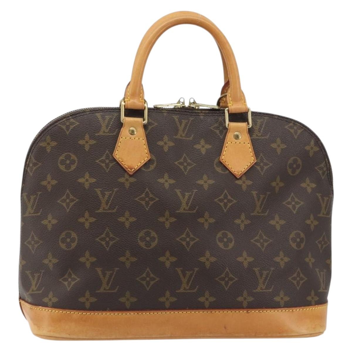 LOUIS VUITTON Monogram Alma PM Hand Bag M53151 LV Auth 197537A
