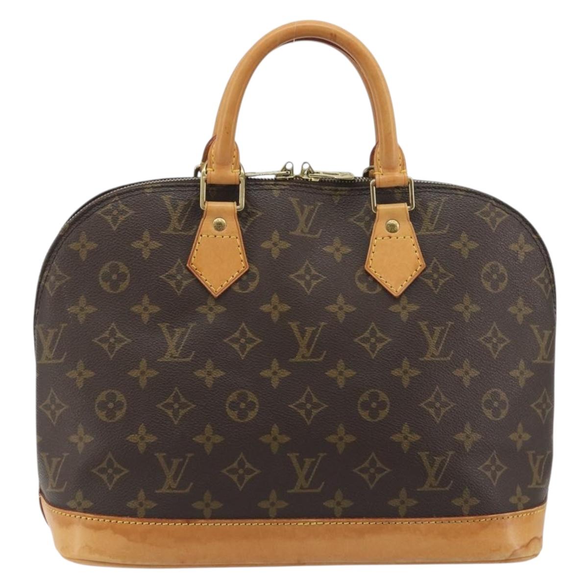 LOUIS VUITTON Monogram Alma PM Hand Bag M53151 LV Auth 197537A