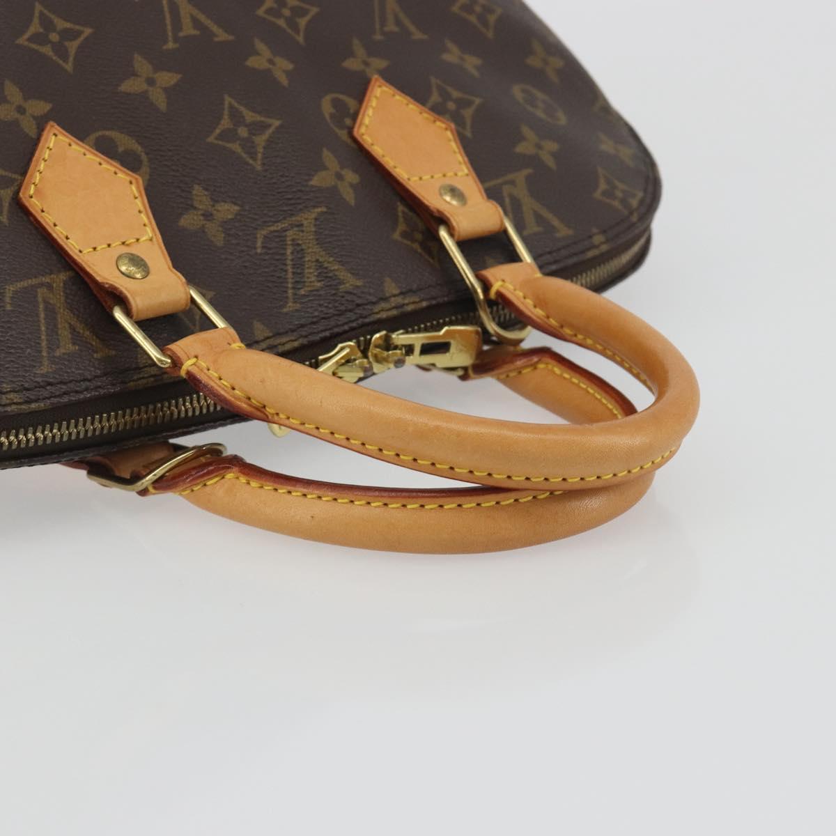 LOUIS VUITTON Monogram Alma PM Hand Bag M53151 LV Auth 197537A