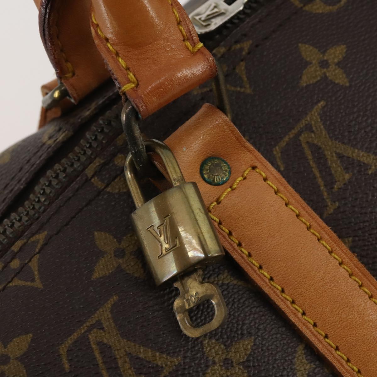 LOUIS VUITTON Monogram Keepall 50 Boston Bag M41426 LV Auth 197538A