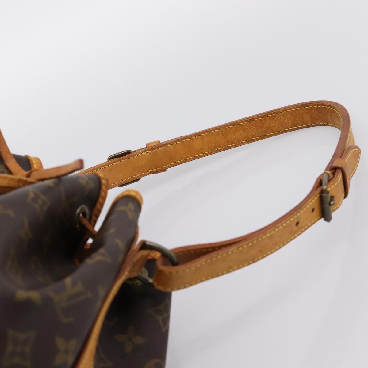 LOUIS VUITTON Monogram Petit Noe Shoulder Bag M42226 LV Auth 197539
