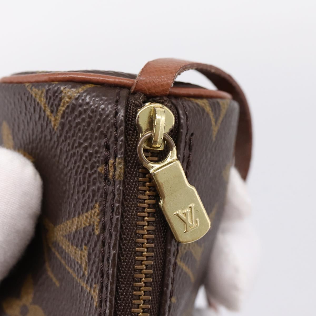 LOUIS VUITTON Monogram Papillon Pouch LV Auth 197543