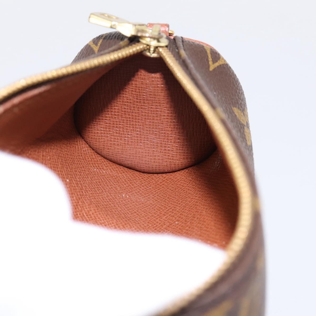 LOUIS VUITTON Monogram Papillon Pouch LV Auth 197543