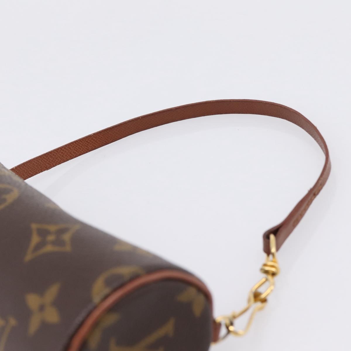LOUIS VUITTON Monogram Papillon Pouch LV Auth 197543