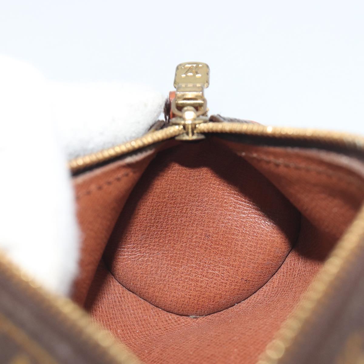 LOUIS VUITTON Monogram Papillon Pouch LV Auth 197544