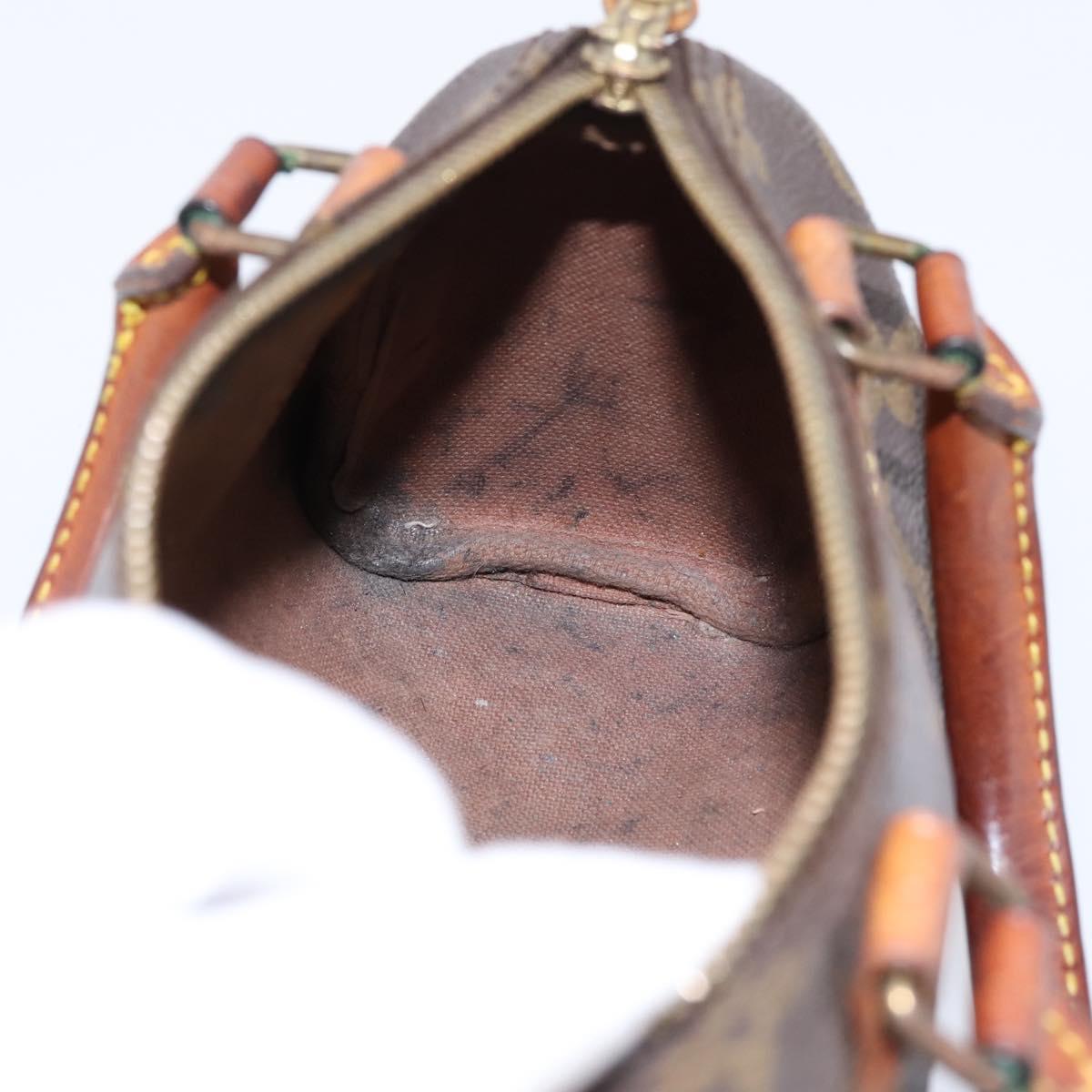 LOUIS VUITTON Monogram Mini Speedy Hand Bag M41534 LV Auth 197545